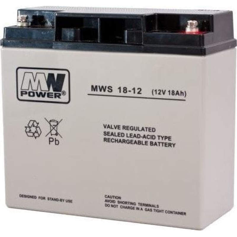 Mpl Power Akumulator 12V/18Ah (MWS/12V-18AH)