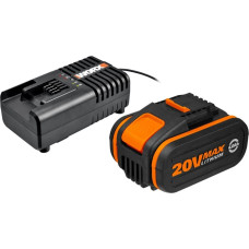 Worx Battery 20V 4,0Ah + charger 2A WORX