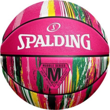 Spalding Spalding Marble Ball 84402Z Różowe 7