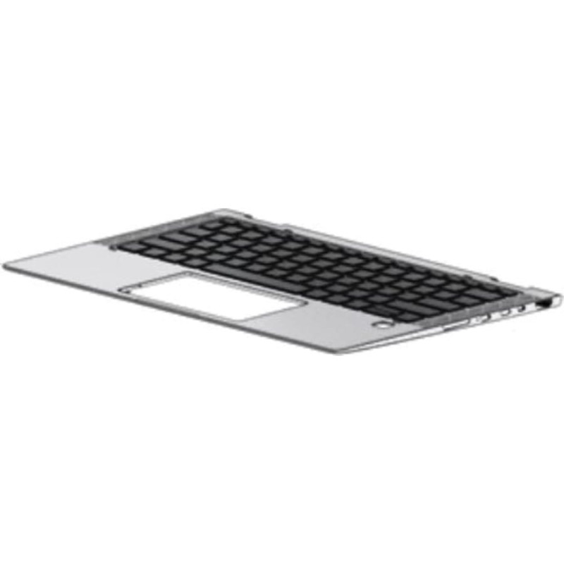 HP Top Cover W/ Keyboard BL