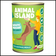 Animal Island Bażant z Marchewką karma dla psa 400g