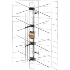 Noname Antena RTV Antena TV siatkowa kompletna(zasilacz+wzmacniacz)+DIPOL 3DX