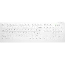 Cherry Klawiatura Cherry CHERRY Keyboard AK-C8112 Medical wireless sealed [DE] white IP68 kabellos, vollversiegelt, IP68