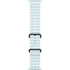 Apple 49mm Ice Blue Ocean Band - Black Titanium Finish