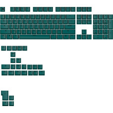 Glorious Glorious GPBT Basics Keycaps, ANSI Layout (US), PBT, Dye-Sub - Totem Green