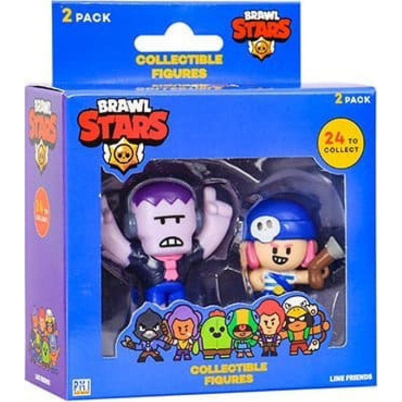 Kids World Figurka Kids World BRAWL STARS S1 FIGURES - 2 PACK VER.D