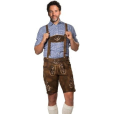 Usorteret Brune korte lederhosen