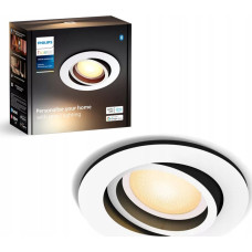 Signify Philips Hue White Amb.Milliskin Einbausp rund Erw. weiß 350lm