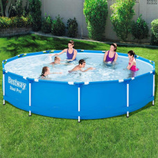 Bestway Basen Steel Pro ze stelażem, 366 x 76 cm Lumarko!