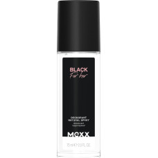 Coty MEXX Dezodorant naturalny spray Black for Her 75 ml