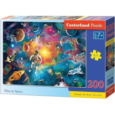 Castorland Puzzle 200 Man in Space CASTOR