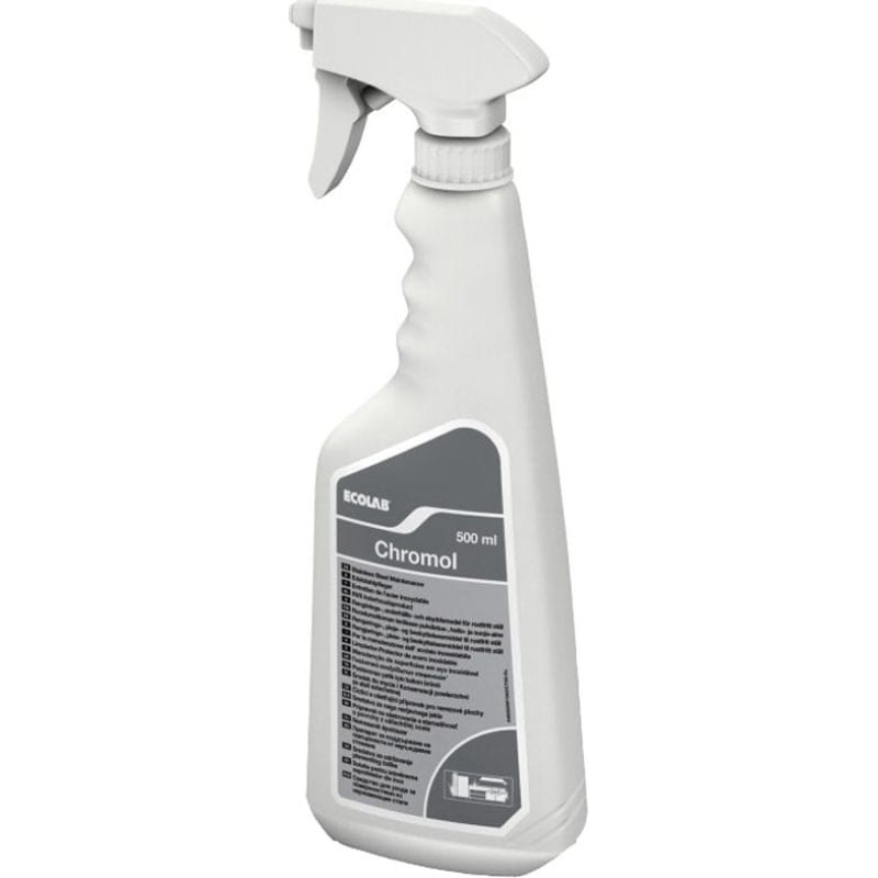 Ecolab Ecolab Chromol Środek do mycia i konserwacji powierzchni ze stali szlachetnej 500 ml