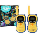 Leantoys Zestaw Walkie Talkies Krótkofalówki Dla Dzieci Żółte 2 Szt.