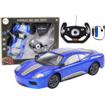 Leantoys Auto Zdalnie Sterowane RC 1:16 Światła Niebieski