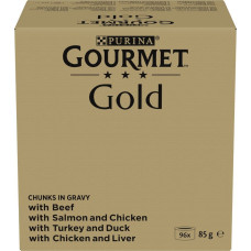 Gourmet Purina Gourmet Gold Kawałki w sosie mix 96x85g