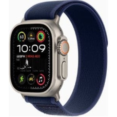 Apple Smartwatch Apple Apple Watch Ultra 2 GPS + Cellular 49mm Natural Titanium Case with Blue Trail Loop - M/L