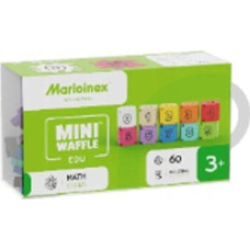 Marioinex Klocki Mini Waffle Edu - Kostki matematyczne 60 elementów