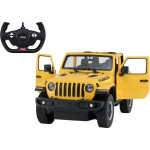 Rastar Auto R/C Jeep Wrangler Rubicon 1:14 Rastar Żółty