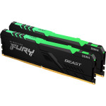 Kingston Fury Pamięć Kingston Fury Beast RGB, DDR4, 32 GB, 3200MHz, CL16 (KF432C16BB1AK2/32)