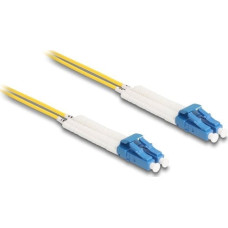 Delock 88073 kabel InfiniBand / światłowodowy 5 m LC Żółty