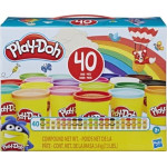 Hasbro Play-Doh Zestaw 40 tub (E9413)