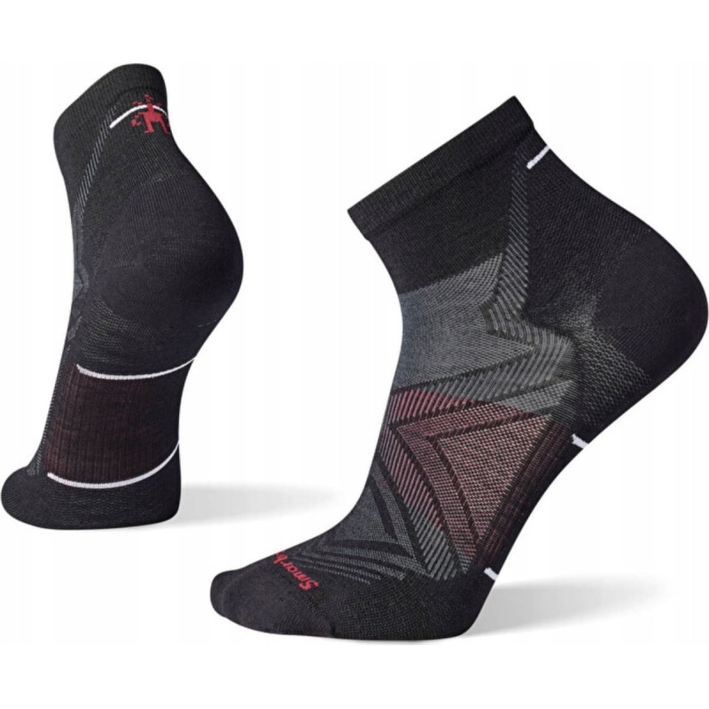 Smartwool U'S Run Zero Cushion Ankle Socks, 001 | black, M