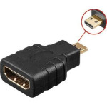 Microconnect Adapter AV MicroConnect HDMI Micro - HDMI czarny (HDM19F19MM)