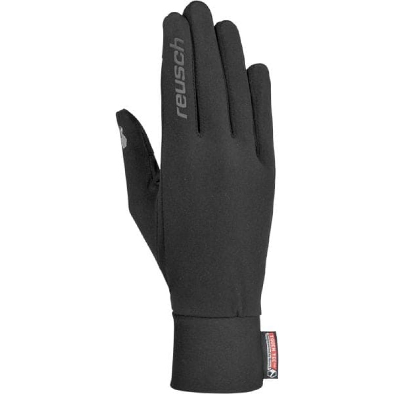 Reusch Rękawice sportowe damskie Meridial Touchtec czarne r. 6.5 (S) (45/05/111)