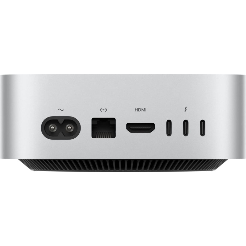 Apple Mac Mini Z1JV M4 Pro 12C CPU/16C GPU/16C N.E. 64GB 4TB SSD Gbit Eth DE Silber