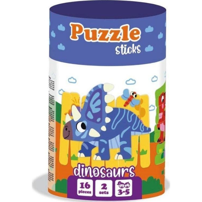 Roter Kafer Puzzle sticks patyczki ''Dinozaury