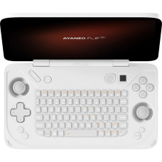 Ayaneo Flip KB Handheld Konsole, AMD Ryzen 8840U, 16 GB LPDDR5X, 512 GB SSD - Milky White