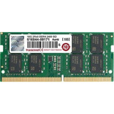 Transcend Pamięć do laptopa Transcend SODIMM, DDR4, 16 GB, 2400 MHz, CL17 (TS2GSH64V4B)