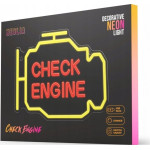 ATL Neon PLEXI LED CHECK ENGINE yellow red NNE21 Neolia