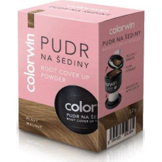 Colorwin Puder kryjący odrost i zwiększający objętość włosów Orzechowy 3.2g