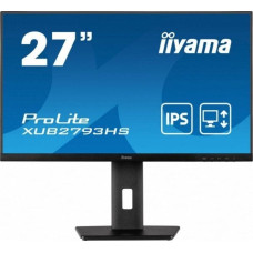 Iiyama Monitor 27 cali XUB2793HS-B7,IPS,FHD,HDMI,DP,2x2W,300cd