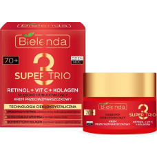 Bielenda Super Trio 70+ Głęboko odbudowujący krem przeciwzmarszczkowy na dzień i noc 50ml