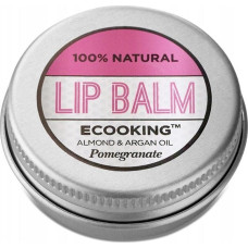 Ecooking , Ecooking, Organic Argan Oil, Hydrating, Lip Balm, Pomegranate, 15 ml For Women