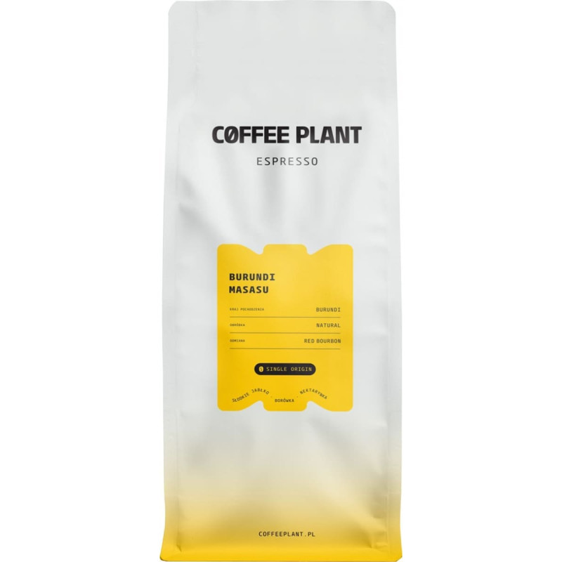 Coffee Plant - Burundi Masasu Natural Espresso 1kg