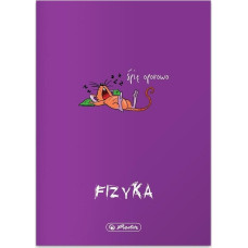 Herlitz Zeszyt A5/60K kratka Eco PP Fizyka (5szt)