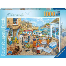 Ravensburger Puzzle Życie rybaka 1000 elementów