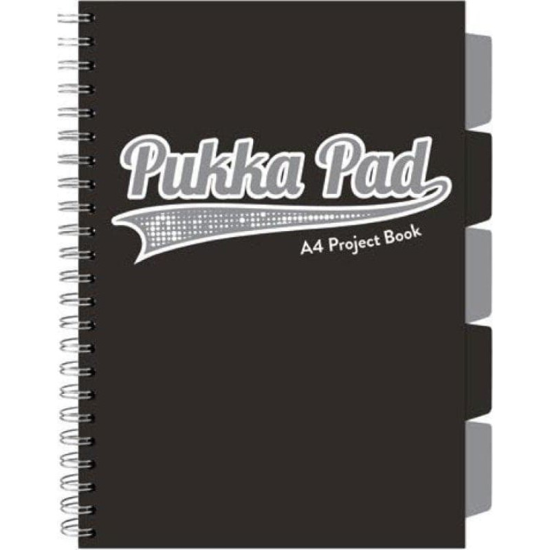 Pukka Project Book Black A4/100K kratka czarny (3szt)