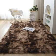 Strado Dywan Ombre Shaggy Strado 200x260 OmbreCoffee (Brązowy) uniwersalny