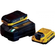 Stanley 20v max* 2 x 2.0ah starter kit