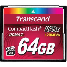 Transcend Karta Transcend 800x Compact Flash 64 GB  (TS64GCF800)