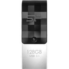 Silicon Power Mobile C31 USB flash drive 128 GB USB Type-A / USB Type-C 3.2 Gen 1 (3.1 Gen 1) Black, Grey, Silver