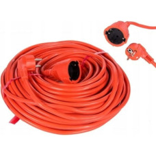 Vertex PZO50M Retractable extension cable 50 m 3x2,5 mm Orange