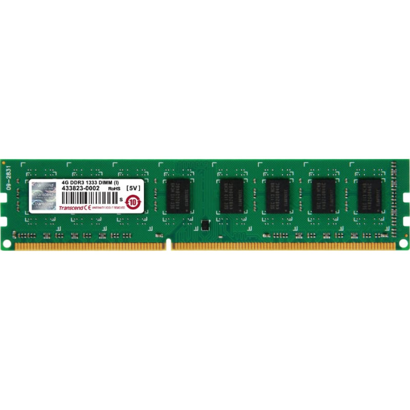 Transcend Pamięć Transcend DDR3, 4 GB, 1333MHz, CL9 (TS512MLK64V3N)