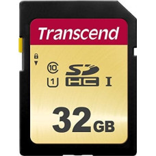 Transcend Karta Transcend 500S SD 32 GB Class 10 UHS-I/U1  (TS32GSDC500S)