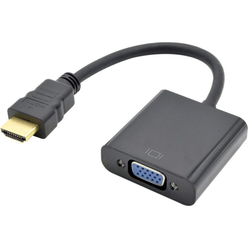 Tb Print Adapter AV TB Print HDMI - D-Sub (VGA) czarny (AKTBXVAHMVGAF15)