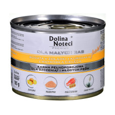 Dolina Noteci 5902921300465 dogs moist food Chicken,Liver,Pork Junior 185 g